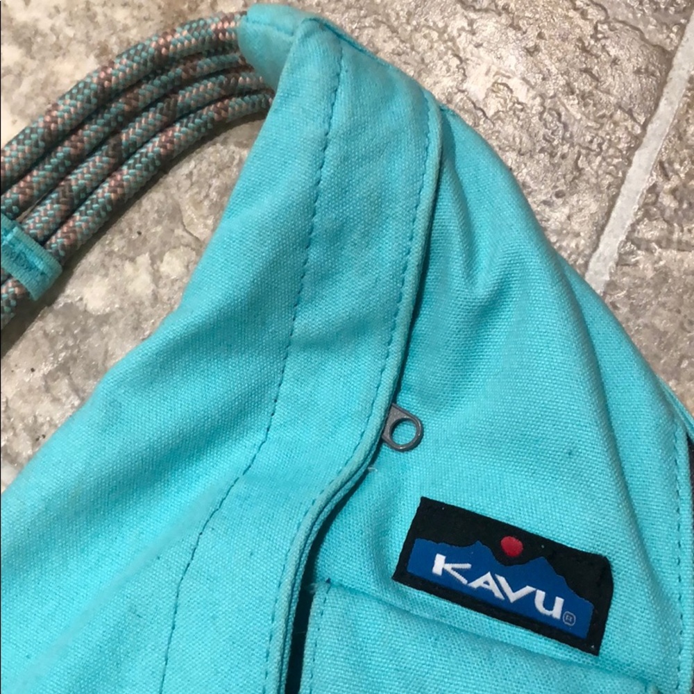 Light blue Kavu rope bag!